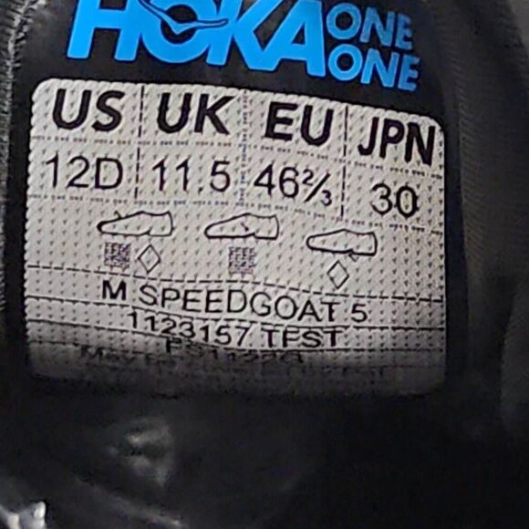 HOKA Speedgoat 5 trail running shoe \